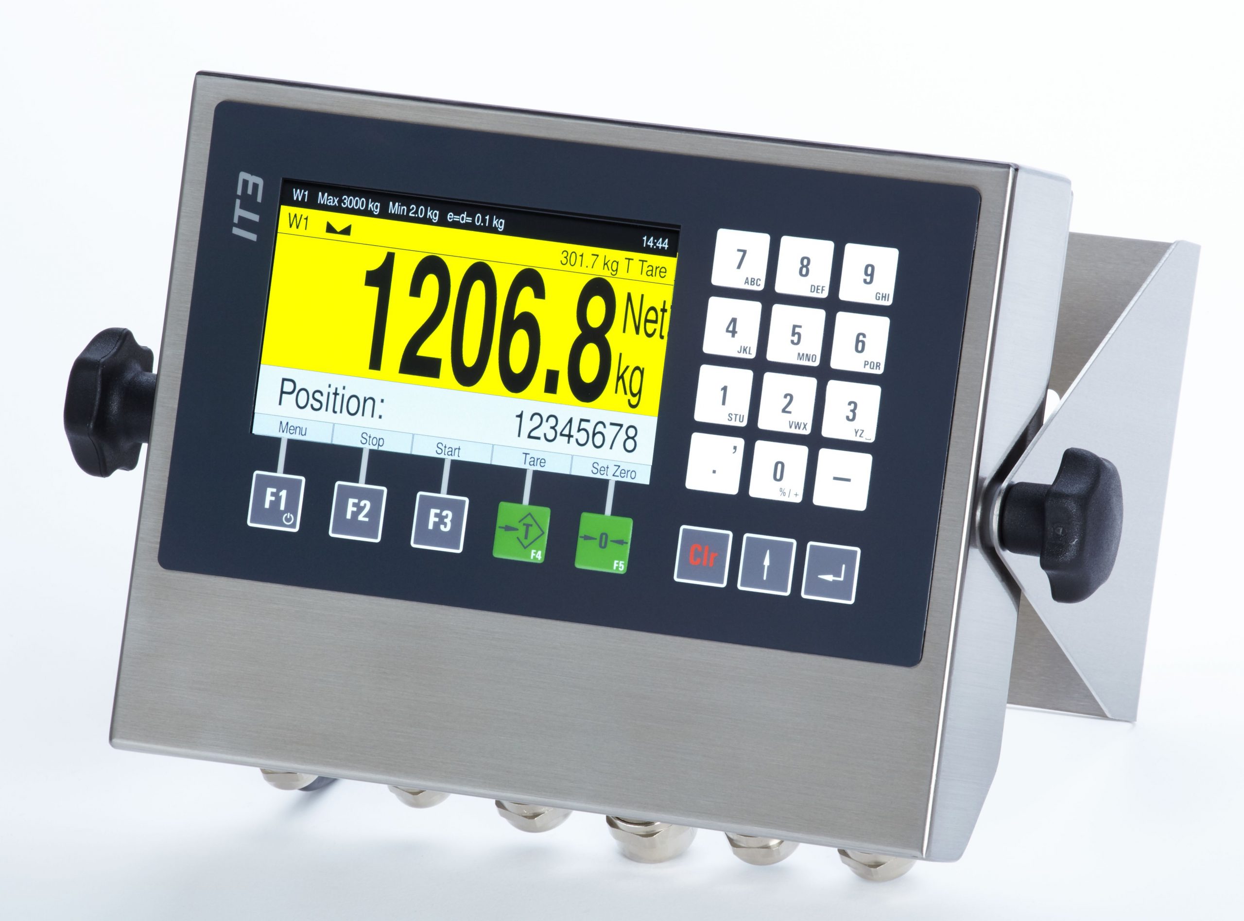 Abbildung Waagen Anzeige Kopf SysTec IT3