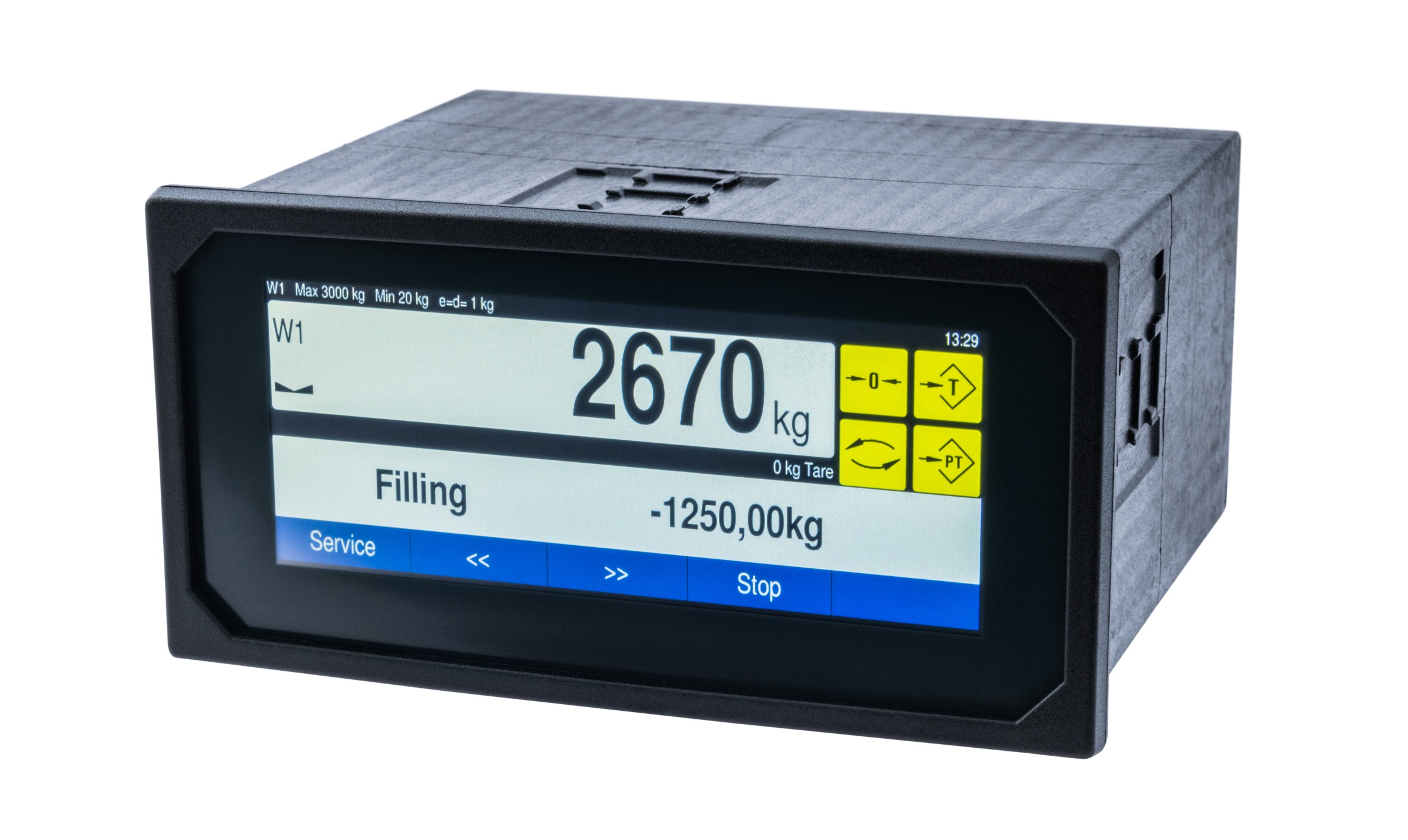 Abbildung Waagen Anzeige Kopf SysTec IT5